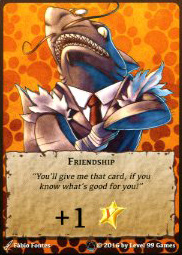 The Card Shark Friendship Friendship